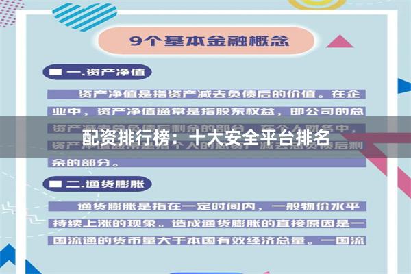 配资排行榜：十大安全平台排名