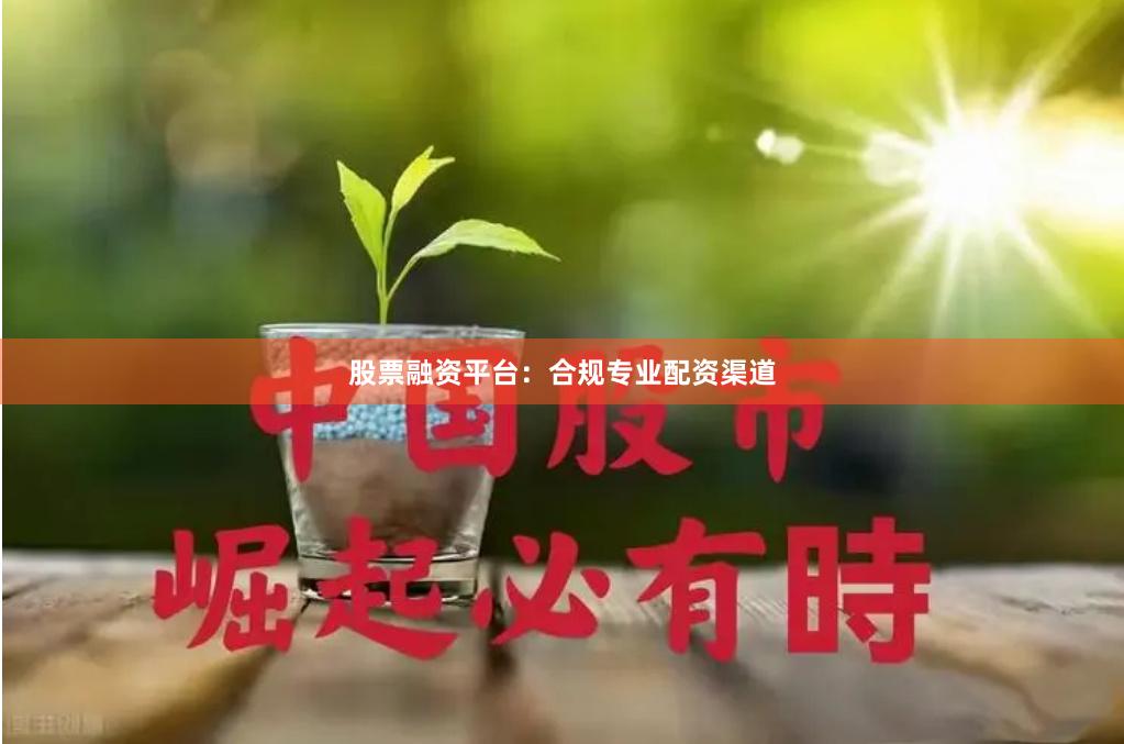股票融资平台：合规专业配资渠道